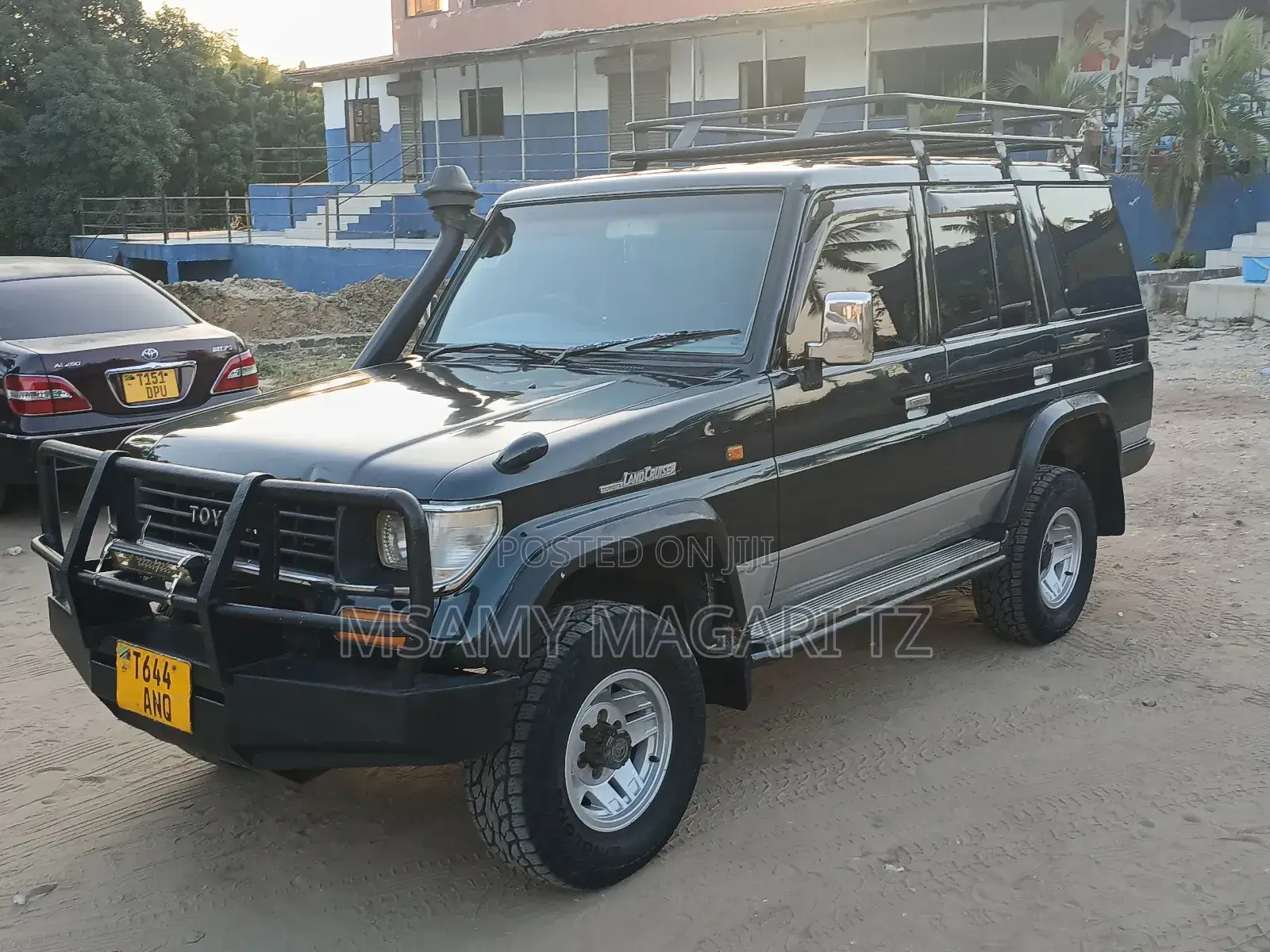 Toyota Land Cruiser Prado 3.0 D 1993 Green