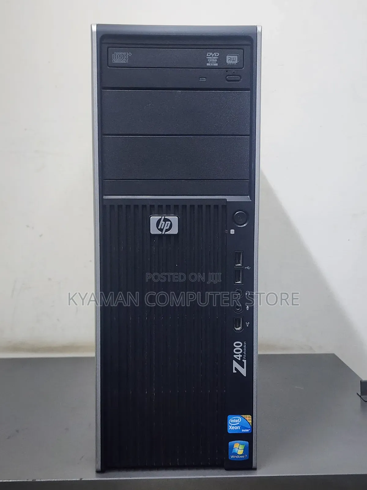 Desktop Computer HP Z400 4GB Intel Xeon HDD+SSD 500GB