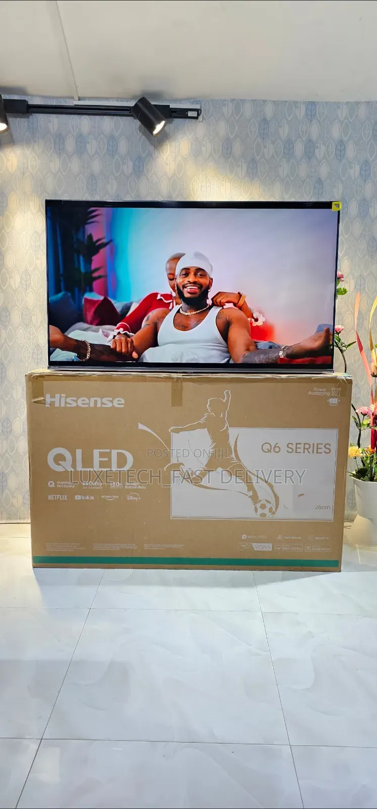 Hisense 55" Q6 Series Qled Uhd Smart Tv