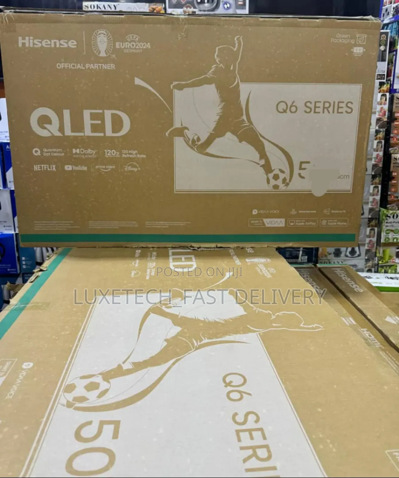 Hisense 55" Q6 Series Qled Uhd Smart Tv