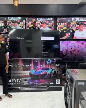 Evvoli 65 Inches Qled Uhd Smart Google Tv
