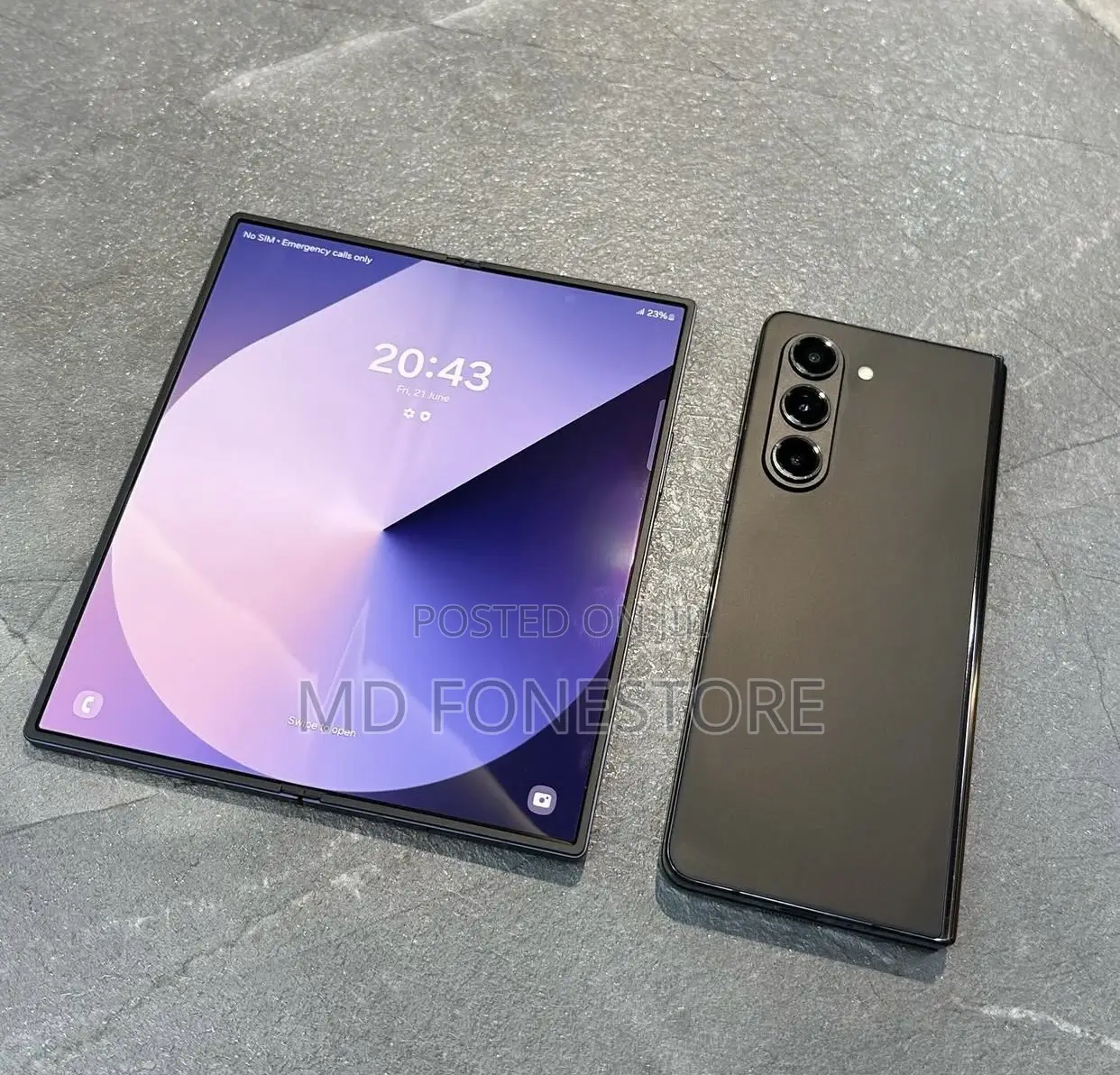 New Samsung Galaxy Z Fold6 256 GB Purple