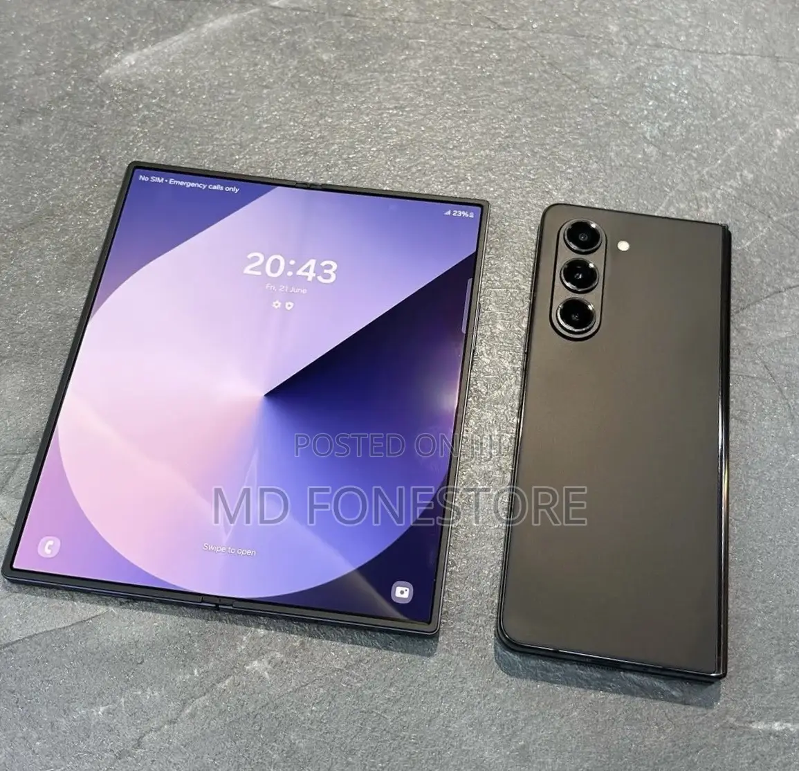 New Samsung Galaxy Z Fold 5 256 GB Black