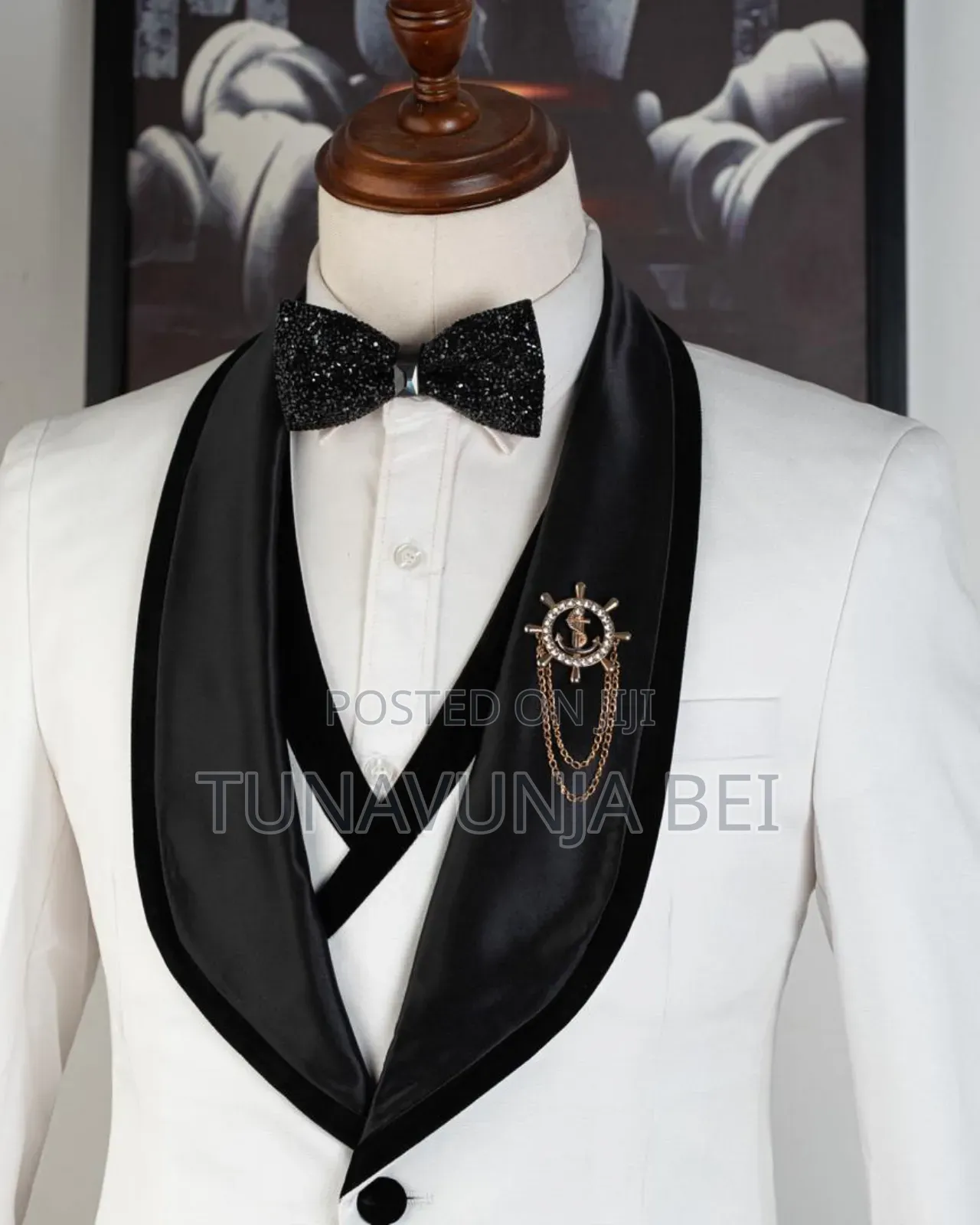 Bagozza White Wedding Suit