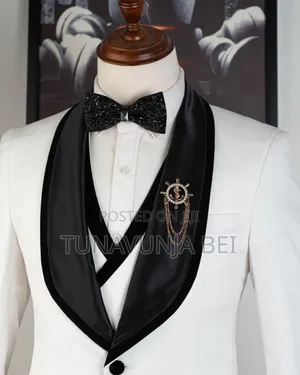 Bagozza White Wedding Suit