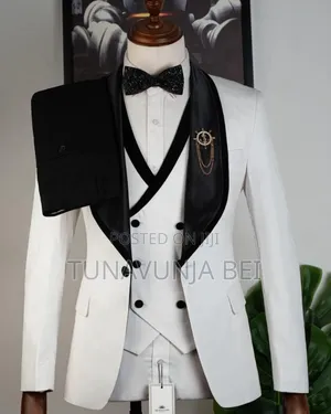 Bagozza White Wedding Suit
