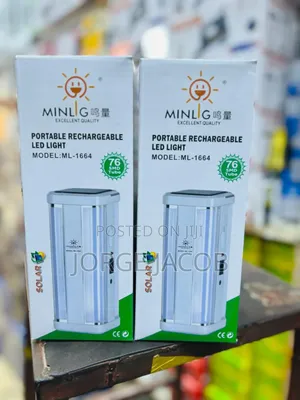 Minlig Ml-1664 Portable Rechargeable Led Light Kubwa