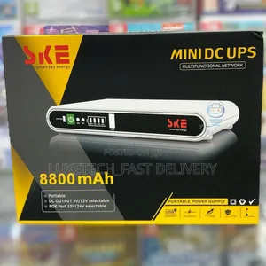 Instant Backup Mini Dc Ups for Wi-Fi and Security Systems
