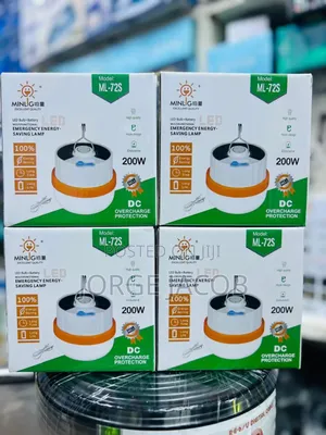 Ya Kuchaji Led Bulb Battery Emergency Energy-Saving Lamp