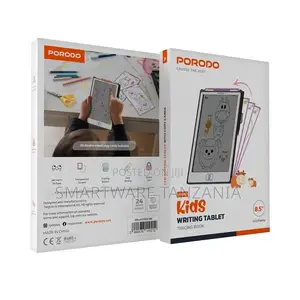 Porodo Kids Writing Tablet - Black