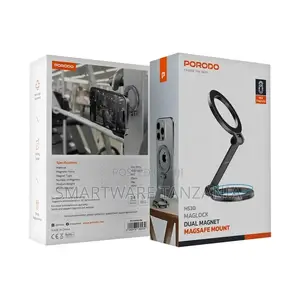 Porodo Maglock Dual Magnet Magsafe Mount - Black