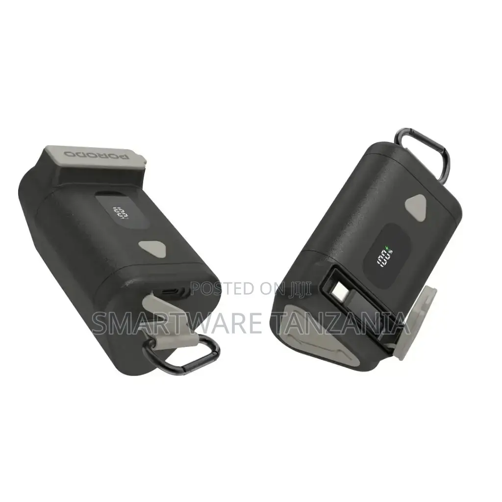 Porodo Power Bank 15000mah With Type-c Retractable Cable