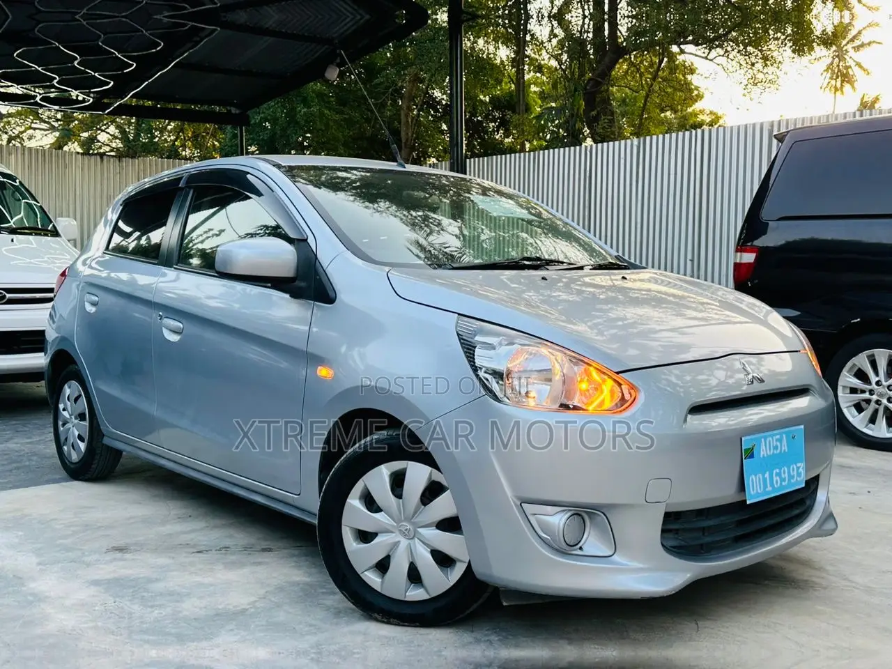 Mitsubishi Mirage 2012 Silver