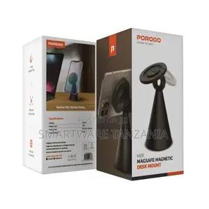 Porodo Magsafe Magnetic Desk Mount - Black