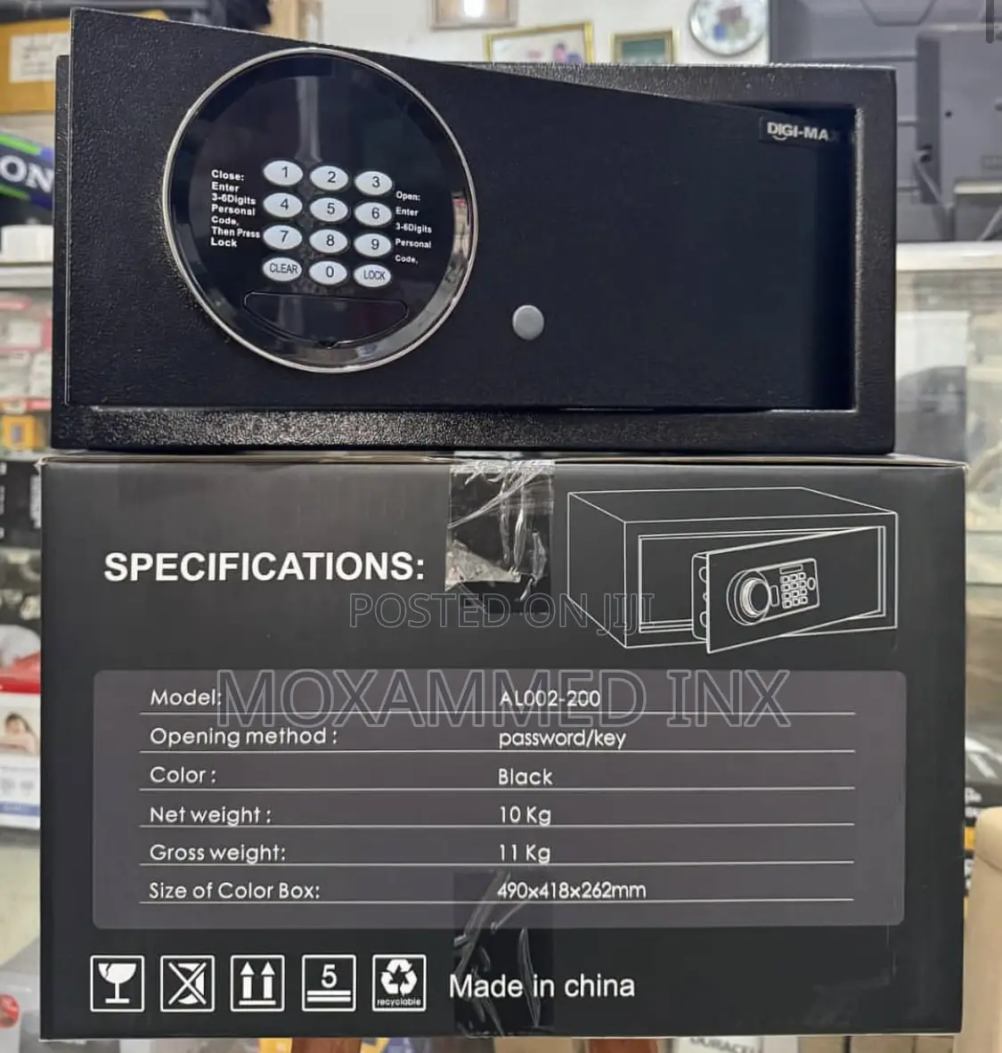 Digimax Safe - 10kg