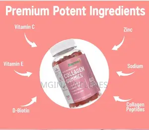 Collagen Gummies With Biotin and Vitamin C