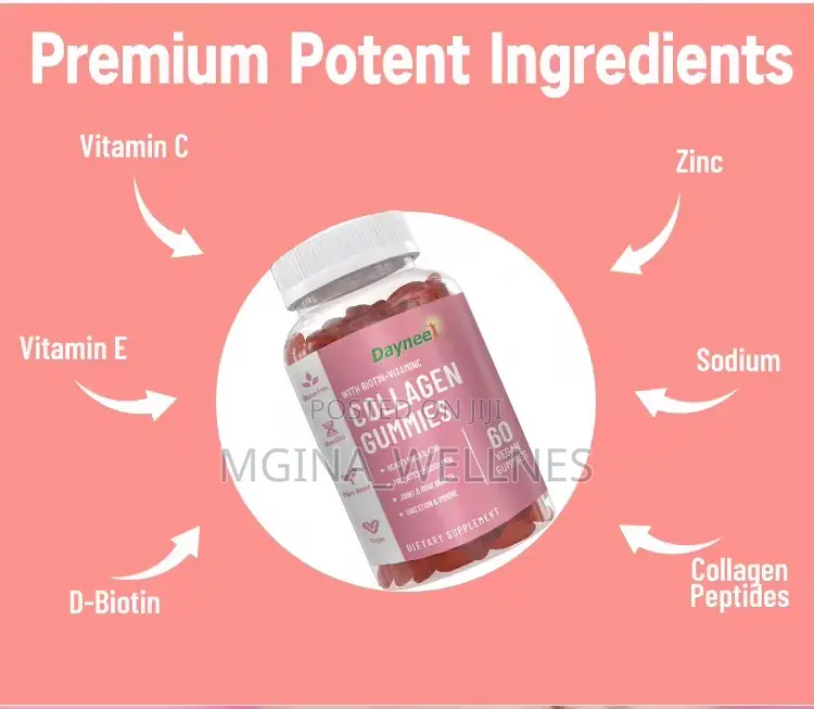 Collagen Gummies With Biotin and Vitamin C
