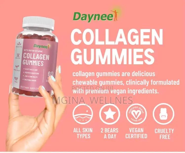 Collagen Gummies With Biotin and Vitamin C