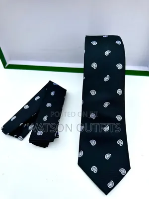 Long or Knit Tie With Pocket Square Smart and Original