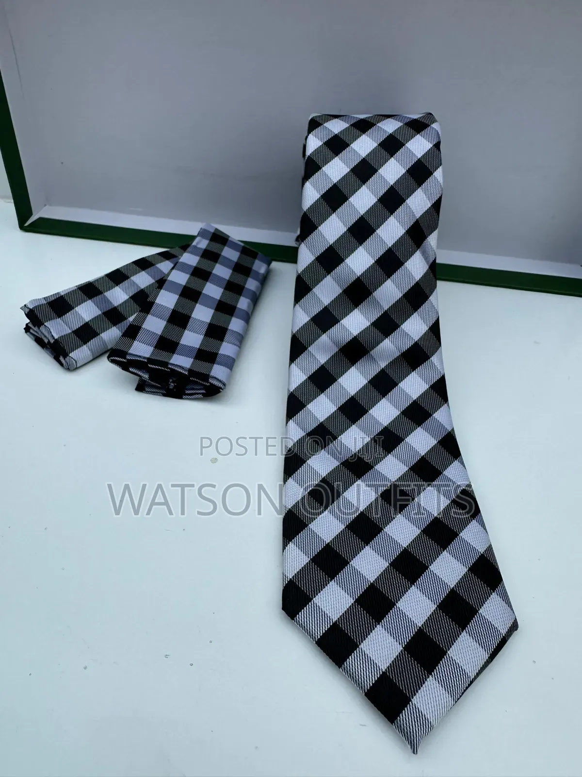 Long or Knit Tie With Pocket Square Smart and Original