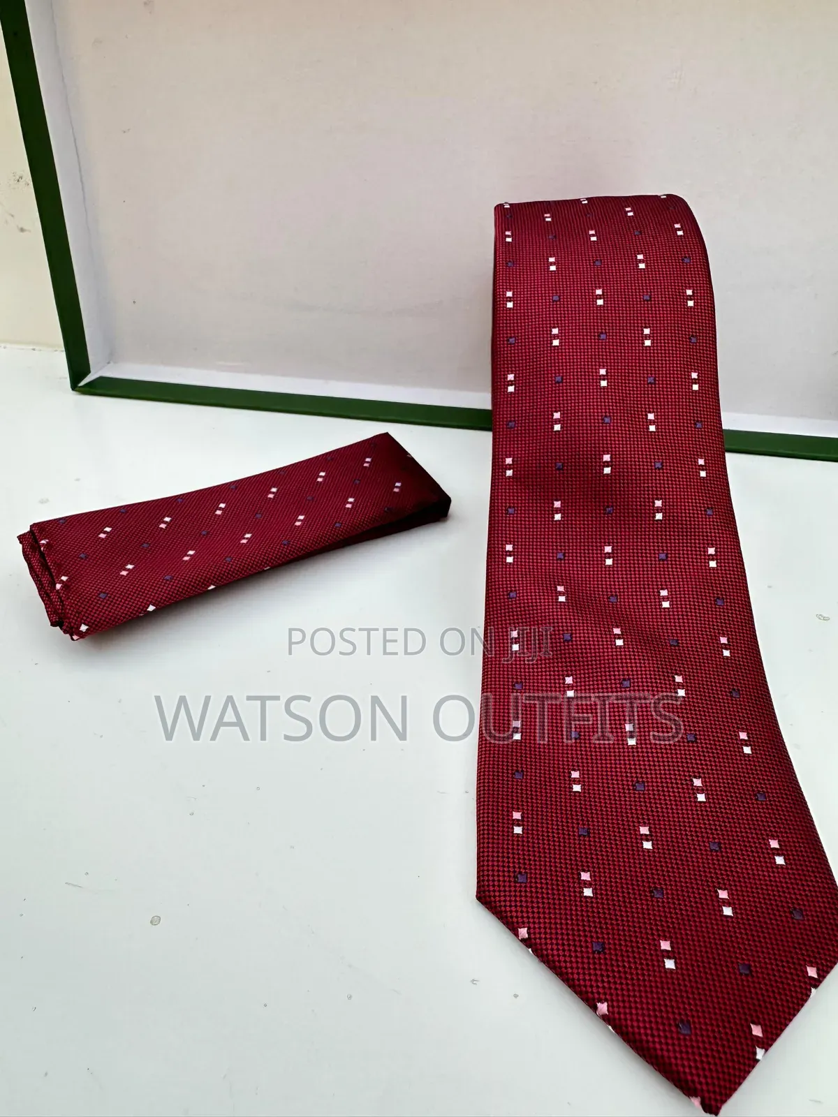 Long or Knit Tie With Pocket Square Smart and Original