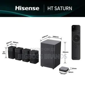 Hisense Home Theater 720w (Ht Saturn) Wireless Speakers