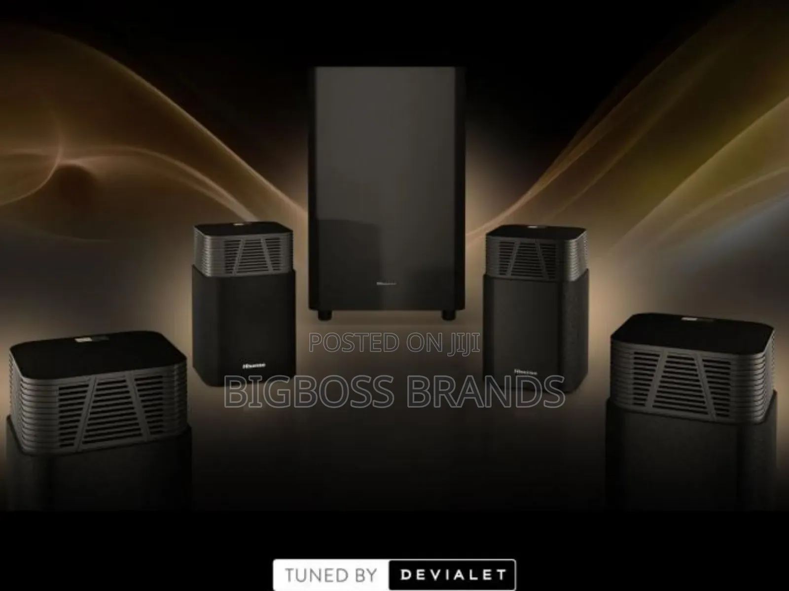 Hisense Home Theater 720w (Ht Saturn) Wireless Speakers