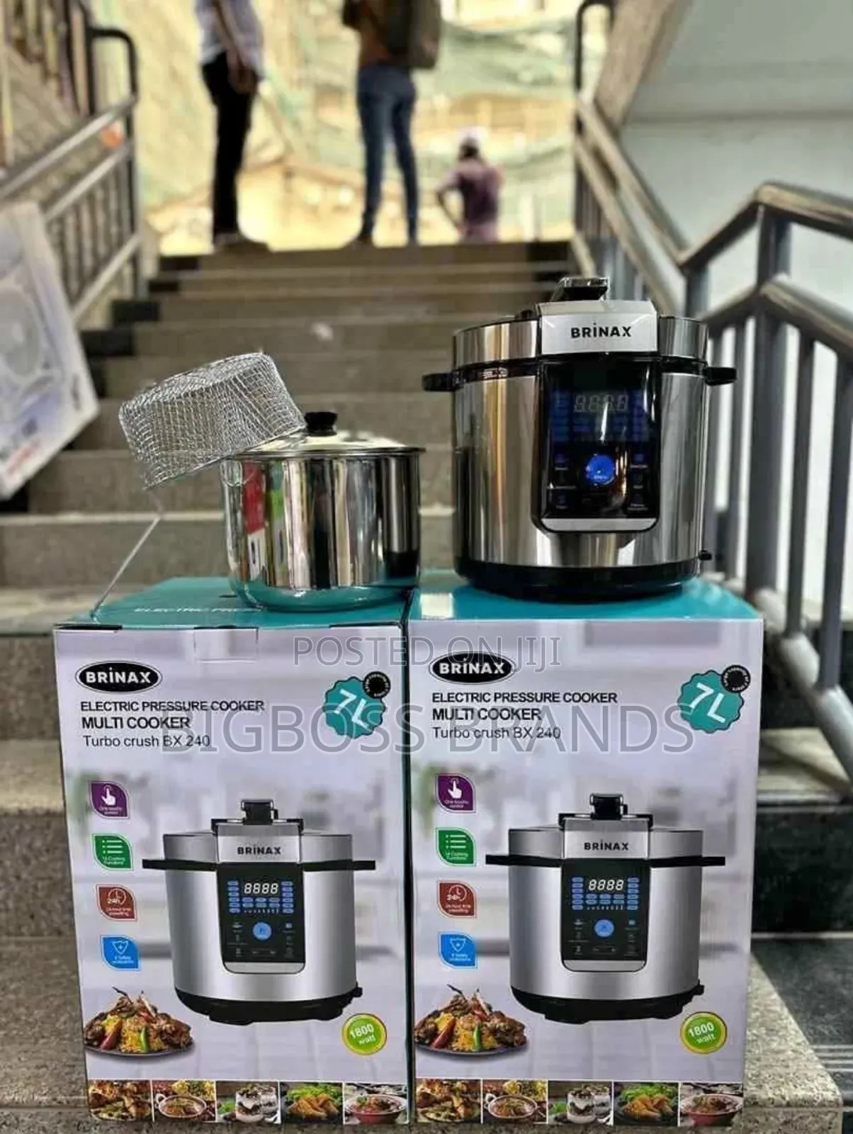 Brinax Pressure Cooker 7 Lit