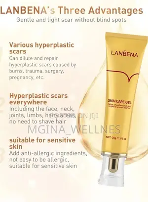 Skin Care Gel Fade Scars Stretch Marks Burns Repair