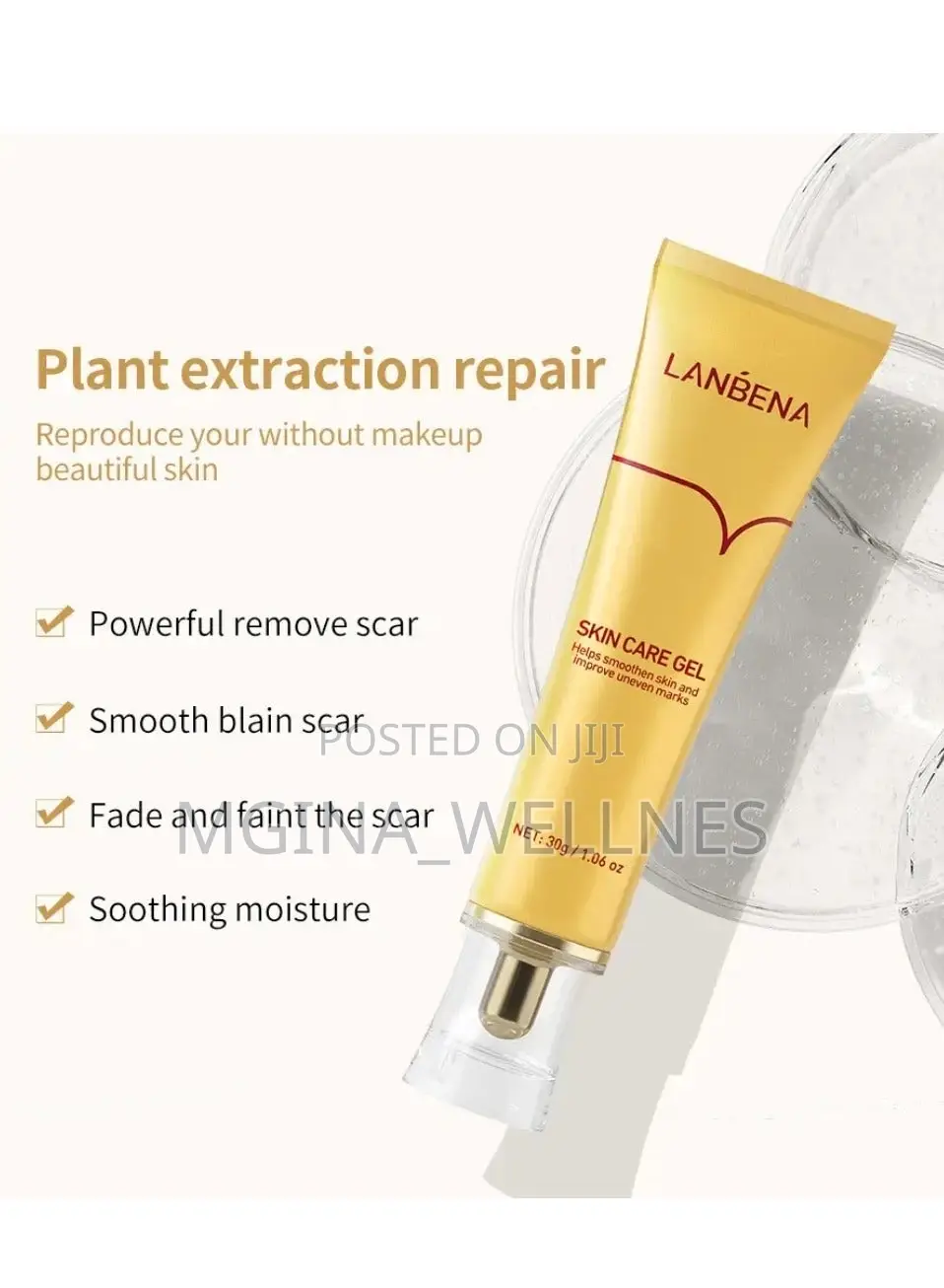 Skin Care Gel Fade Scars Stretch Marks Burns Repair