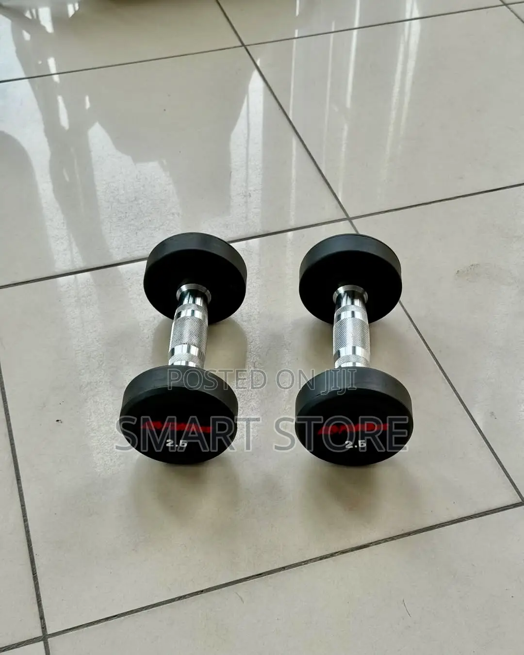 2.5kg Rubber Dumbbell