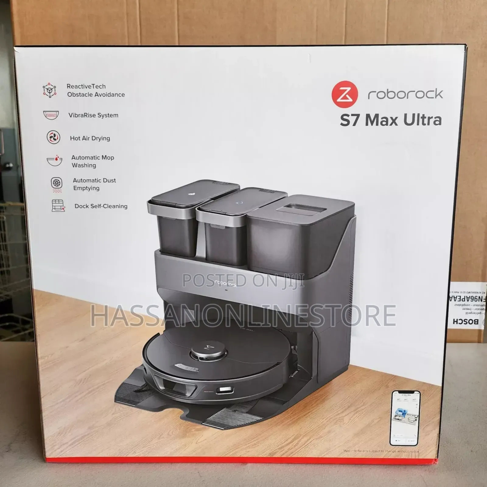 Roborock S7 Max Ultra Robotic Vacuum Cleaner