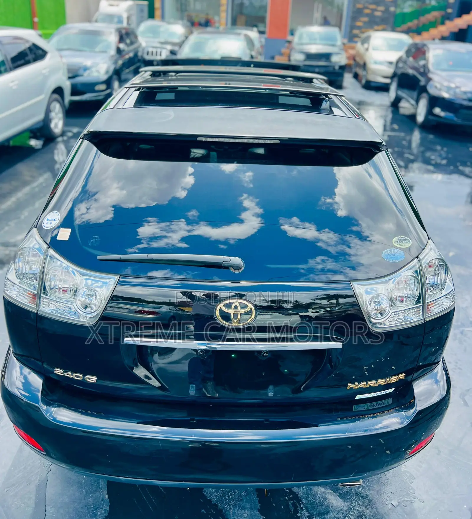 Toyota Harrier 2008 Black