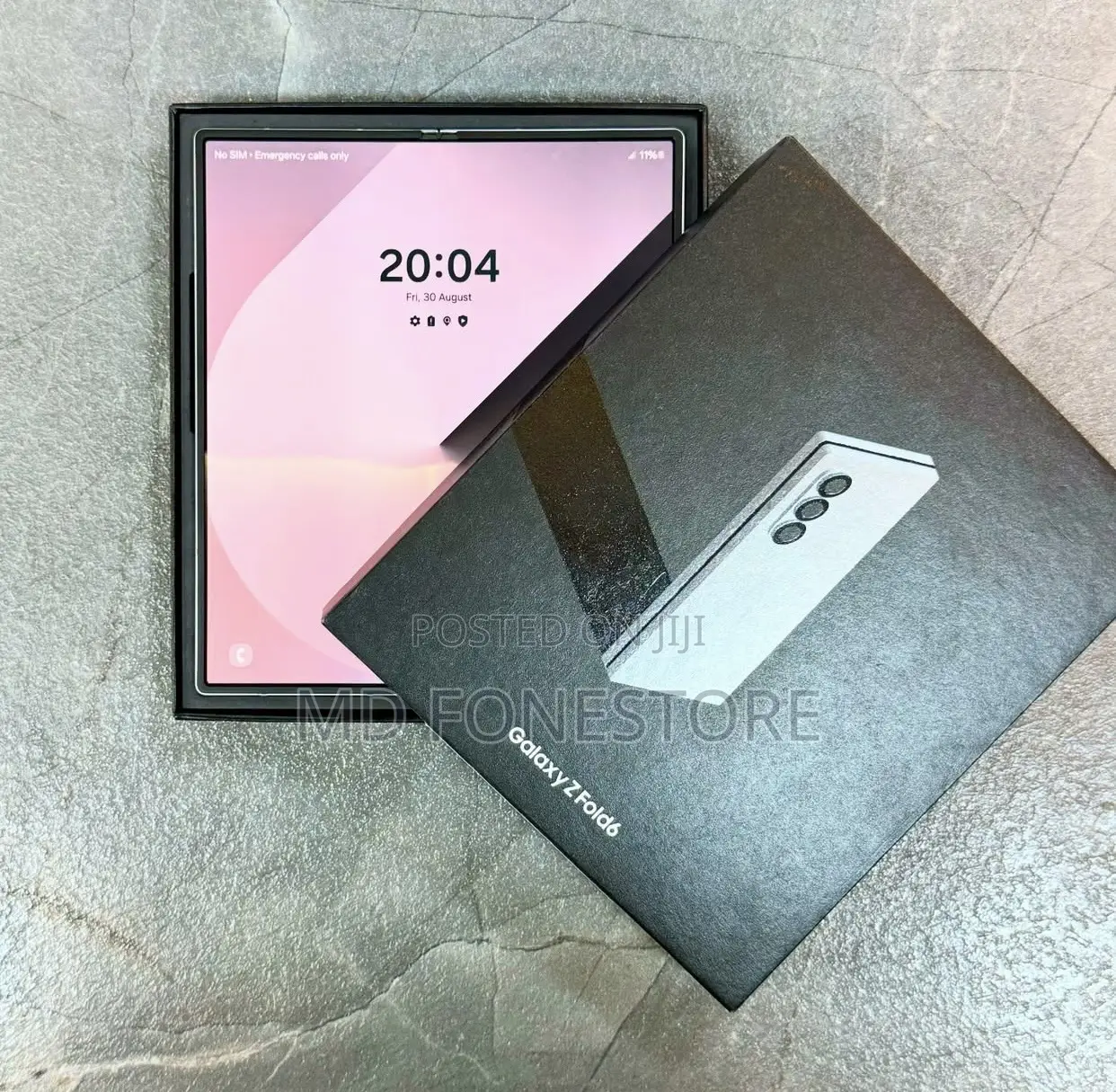 New Samsung Galaxy Z Fold6 256 GB White