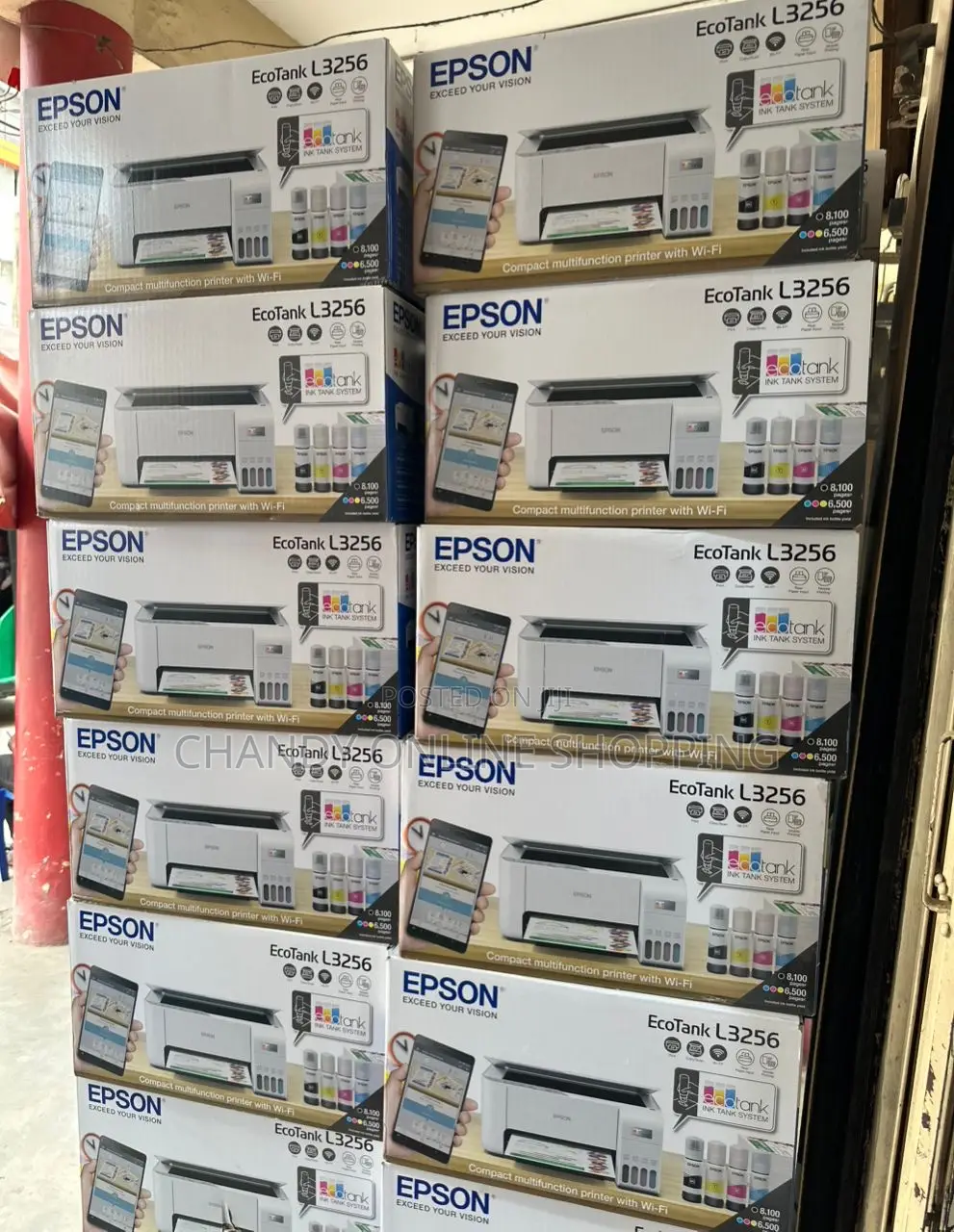 Epson Ecotank L3256 Print , Copy , Scan and Wifi