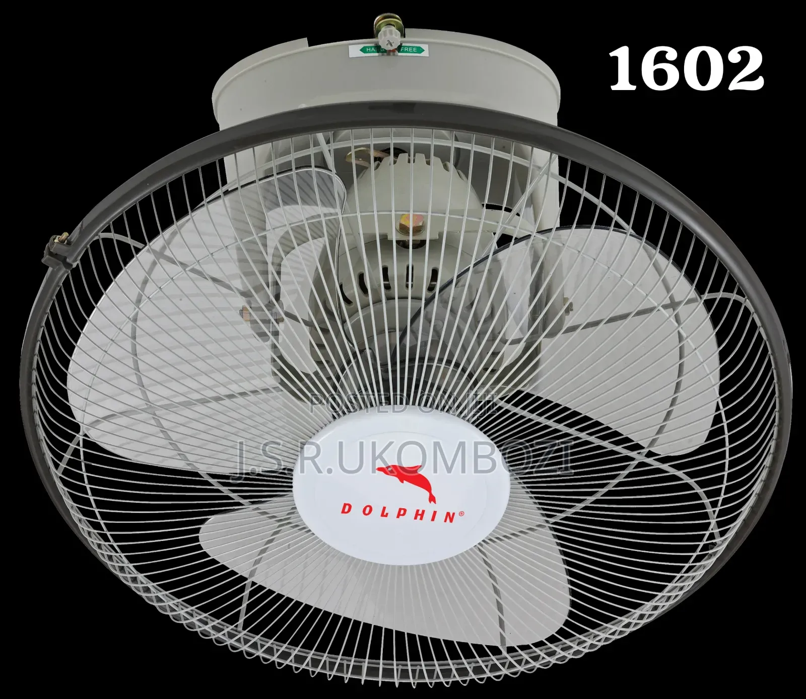 16" Heavy-Duty Orbit Fan (1602) Dolphin ~1