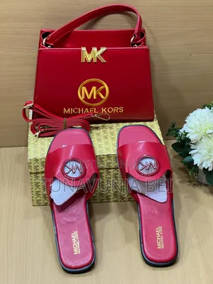 Brand Mk Full Box  Bag + Sandals
