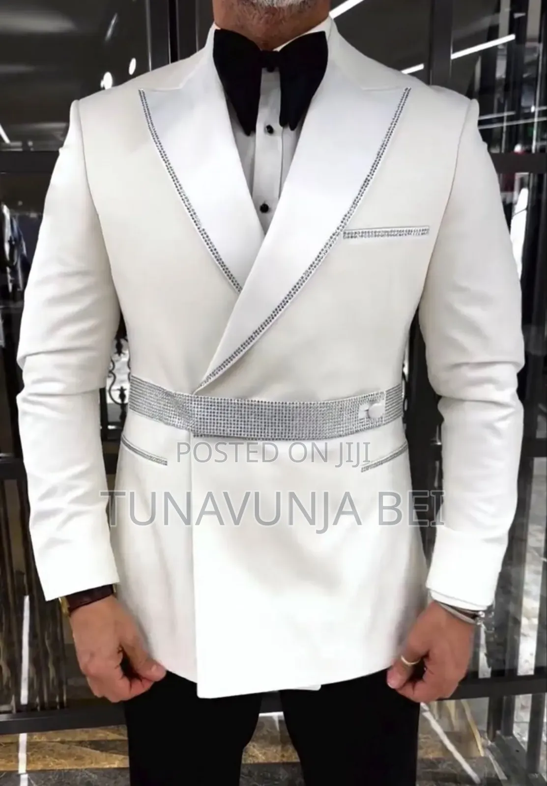 Belt Wedding Suit Classic