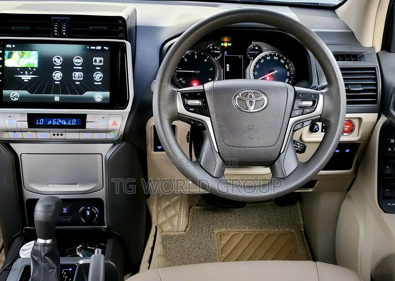 Toyota Land Cruiser Prado 2.8 2021 White