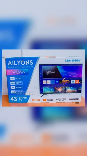 Ailyons 43" Smart Tv Powered by Vidaa