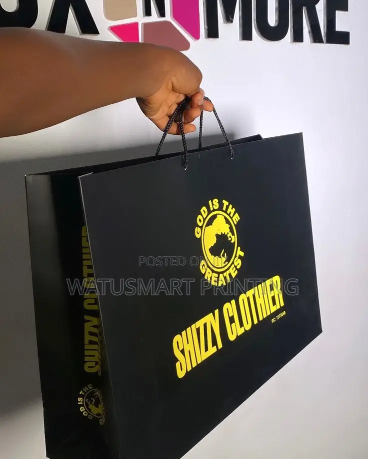 Mifuko Ya Gift Bags Tunaprint Logo Na Picha Yako