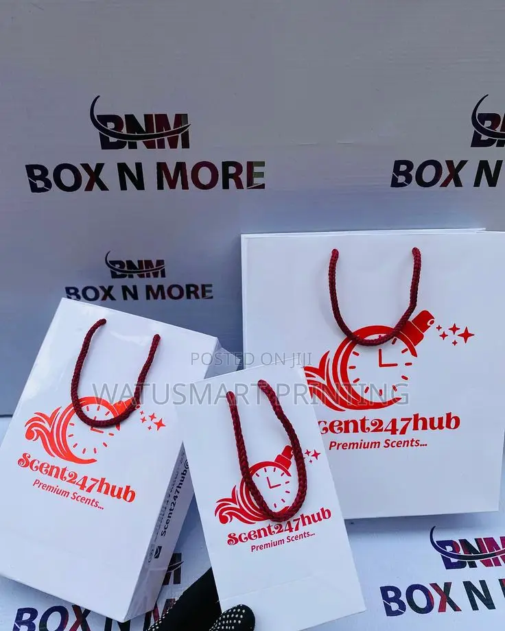 Mifuko Ya Gift Bags Tunaprint Logo Na Picha Yako