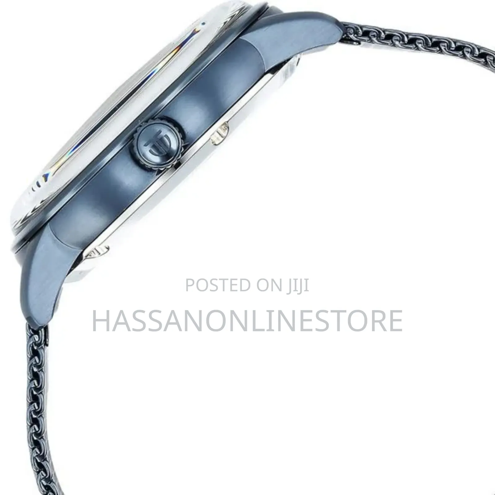 Titan Skeletal Automatic Blue Dial Blue Watch for Men