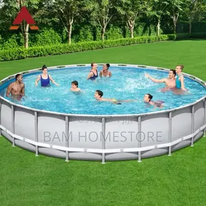 Photo - 3.6m Metal Framed Swimming Pool