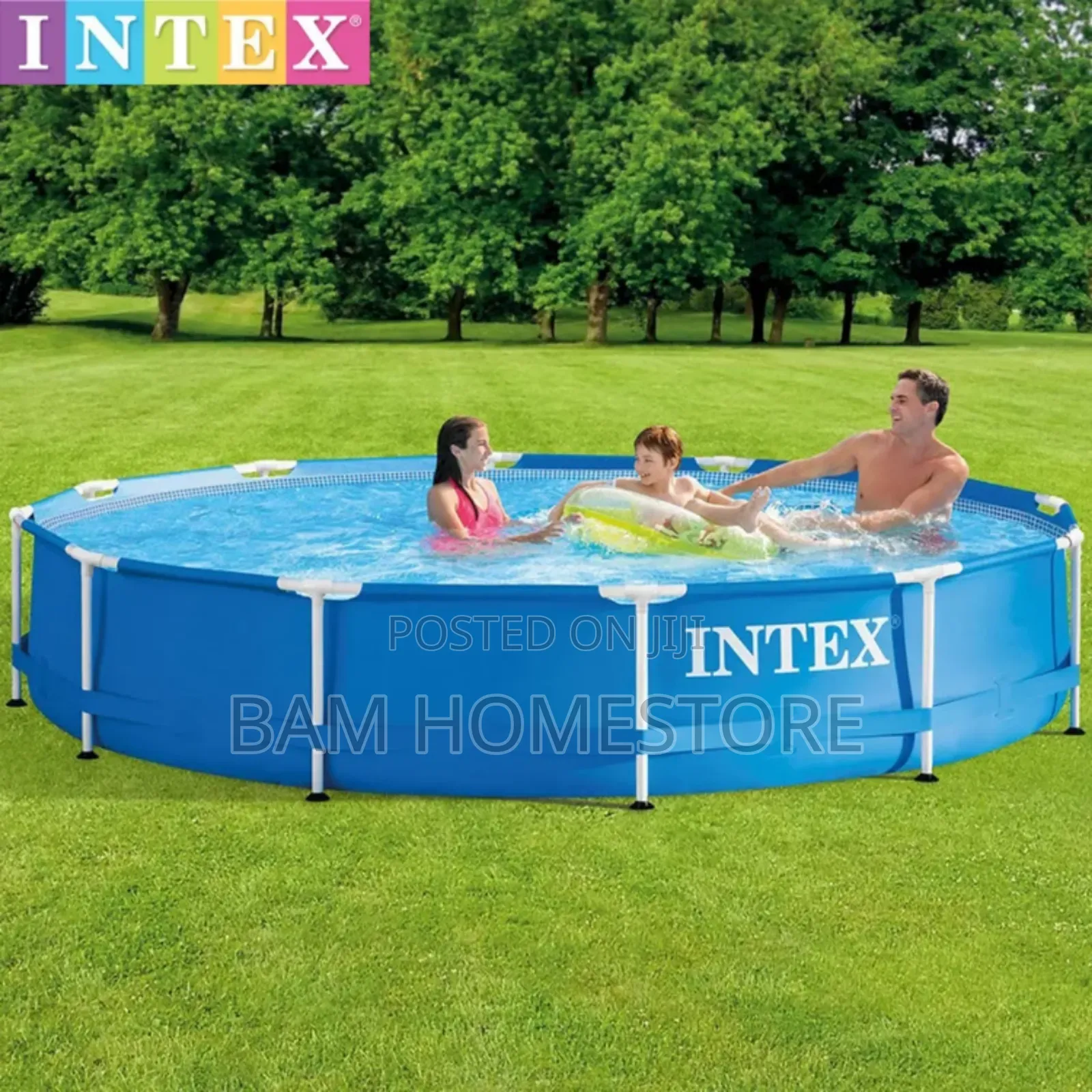 3.6m Metal Framed Swimming Pool