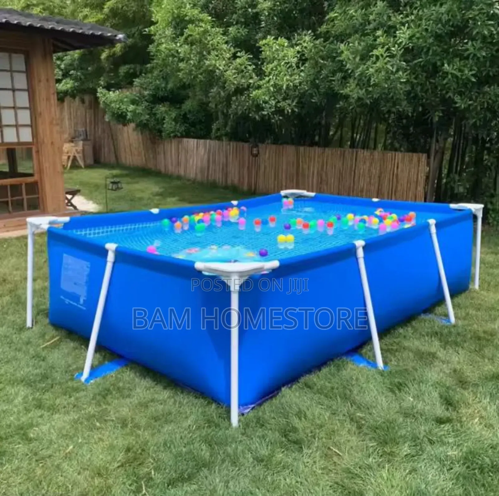 Above Ground Rectangular Swimming Pool 4m