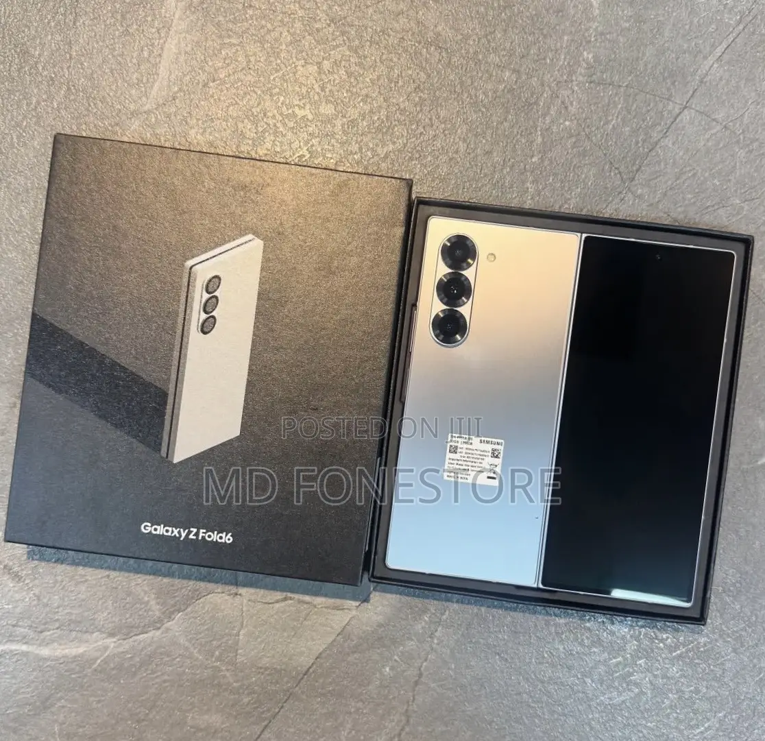 New Samsung Galaxy Z Fold6 256 GB Silver