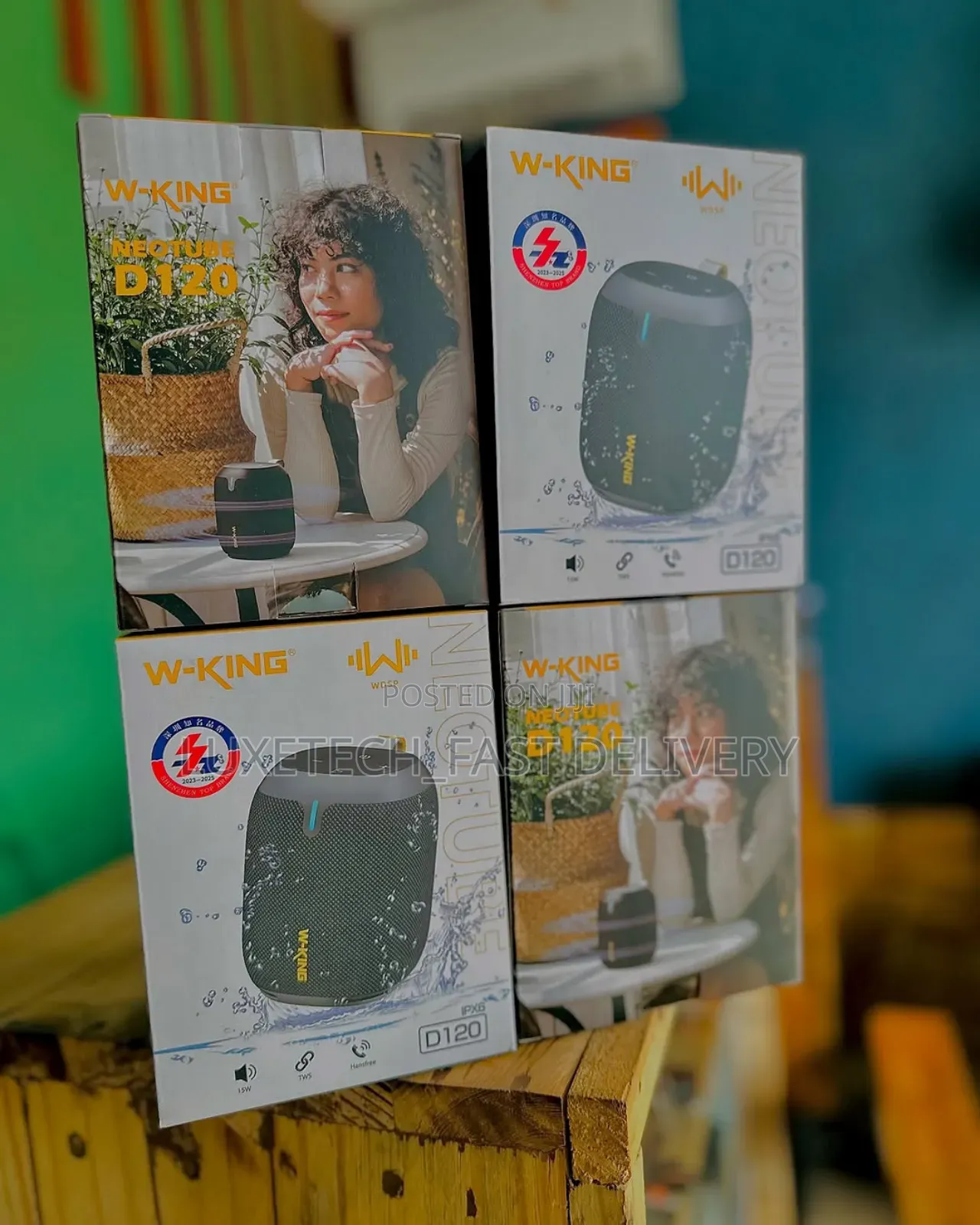 W-King D120 Portable Bluetooth Speaker