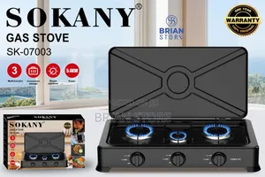 Sokany Gas Stove 3 Burners