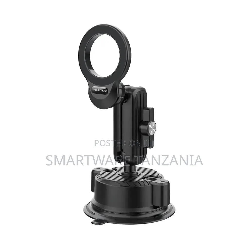 Porodo Magsafe Magnetic Dash Windshield Mount - Black
